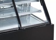 Kuchen-Anzeigen-Kühlschrank Front Opening Doorss 220V 900W