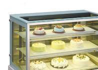 Des Kuchen-drei Anzeigen-Kühlschrank der Schicht-1500mm 750w