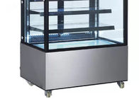 Kuchen-Anzeigen-Kühlschrank des LED-Licht-Haken-Gesichts-480W