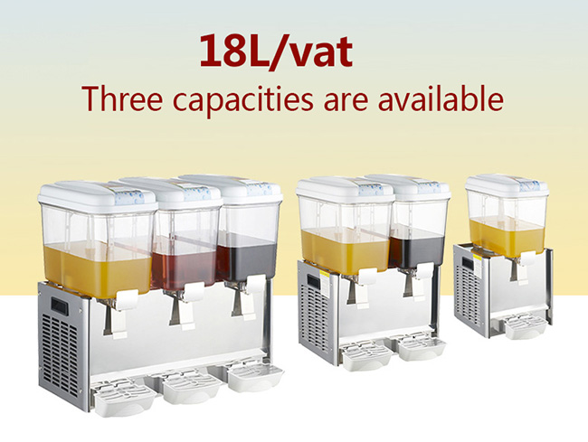 Edelstahl-Getränk-Zufuhr des Hotelbar-18L/kalter Juice Dispenser