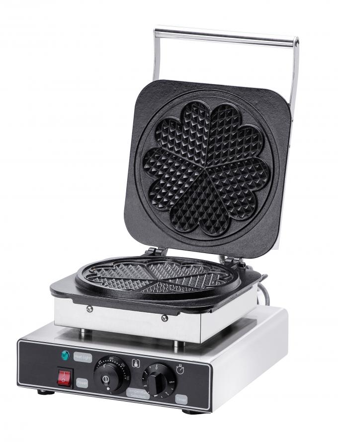Oberster elektrische Snack-Food-Verarbeitungs-Ausrüstungs-Blumen-geformter Waffel-Gegenhersteller